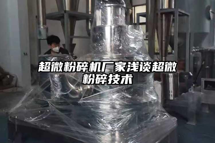 小蝌蚪视频黄污厂家浅谈超微粉碎技术