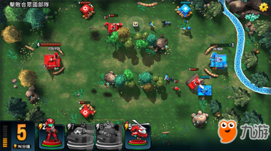 《寸土必争》统御团第一小蝌蚪视频黄污章攻略 1-5关卡通关流程详解